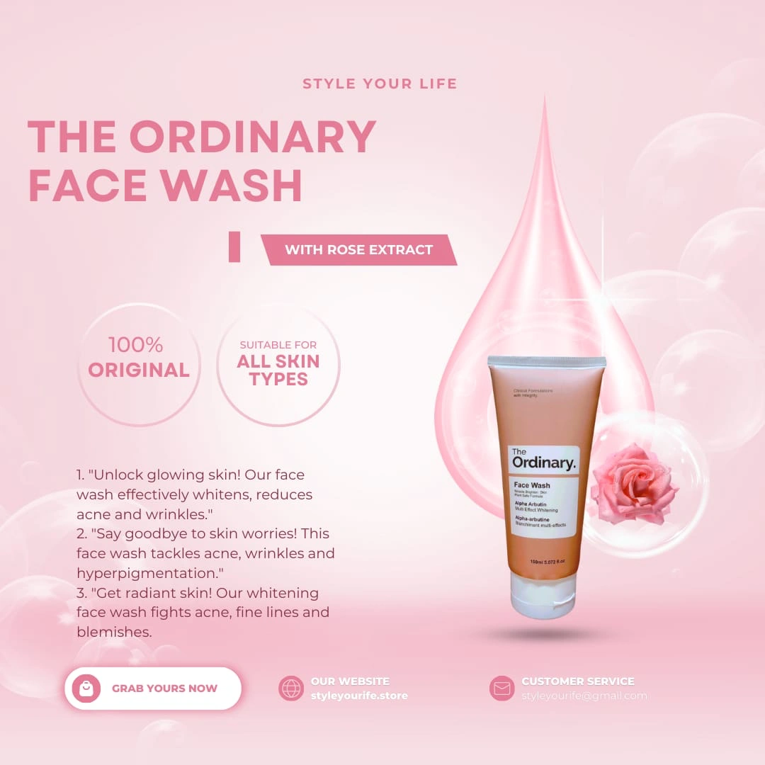 THE ORDINARY FACE WASH