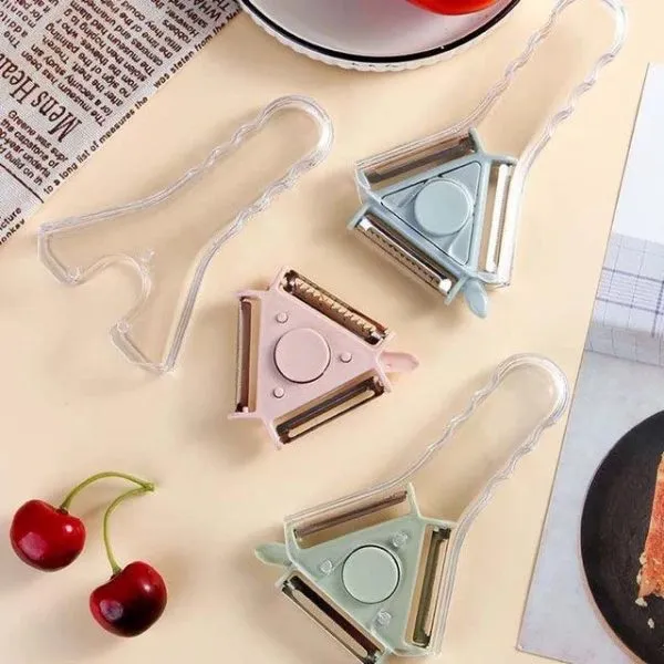3 In 1 Stainless Steel Vegetable Peeler