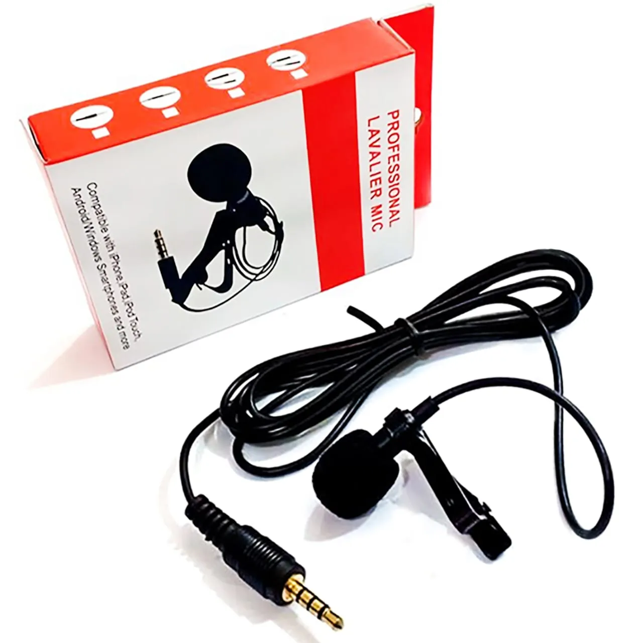 Professional Lavalier Mic 3.5mm Suitable For Mobile Phones