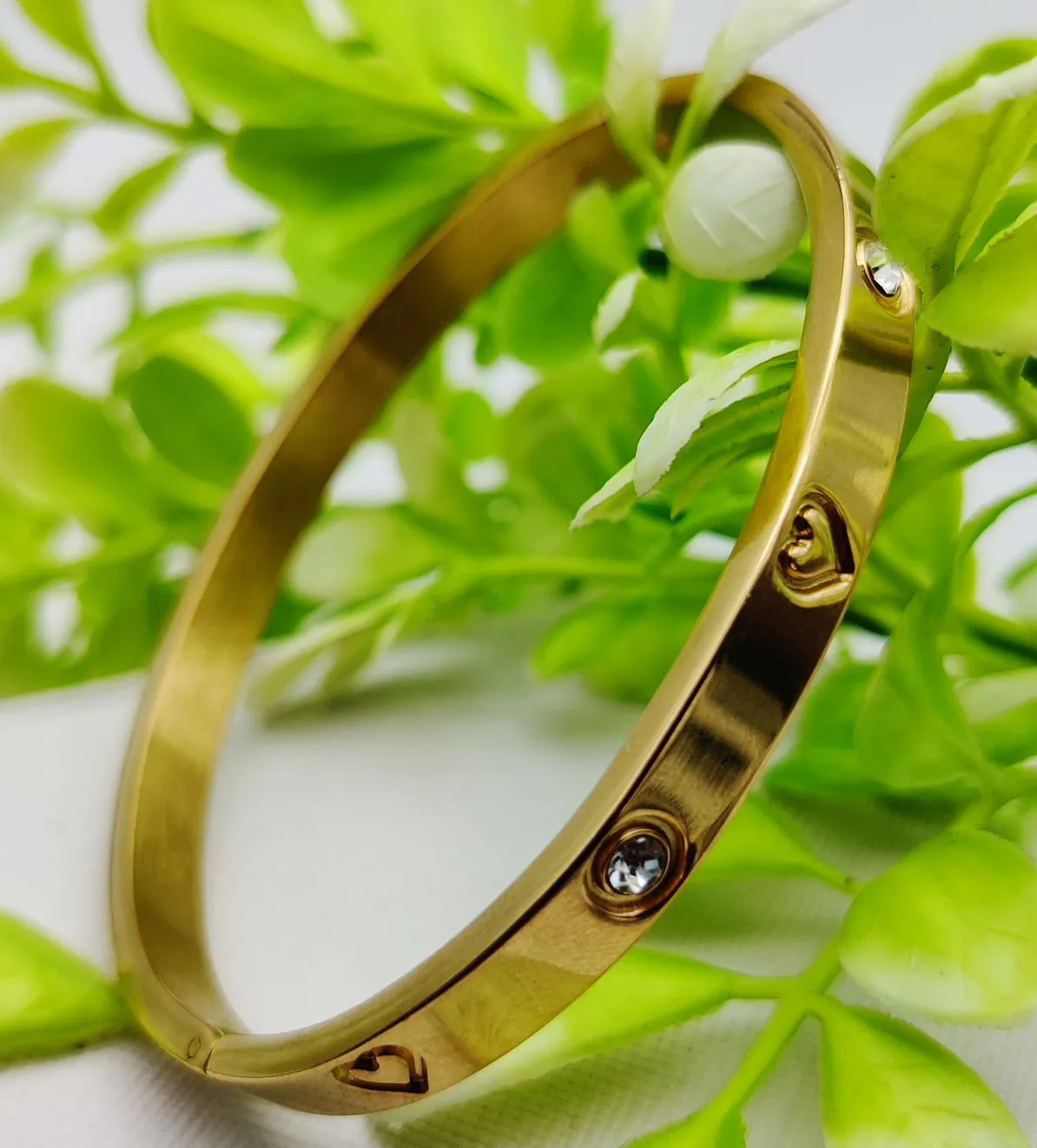 Adjustable Cartier Heart Charm Bracelet