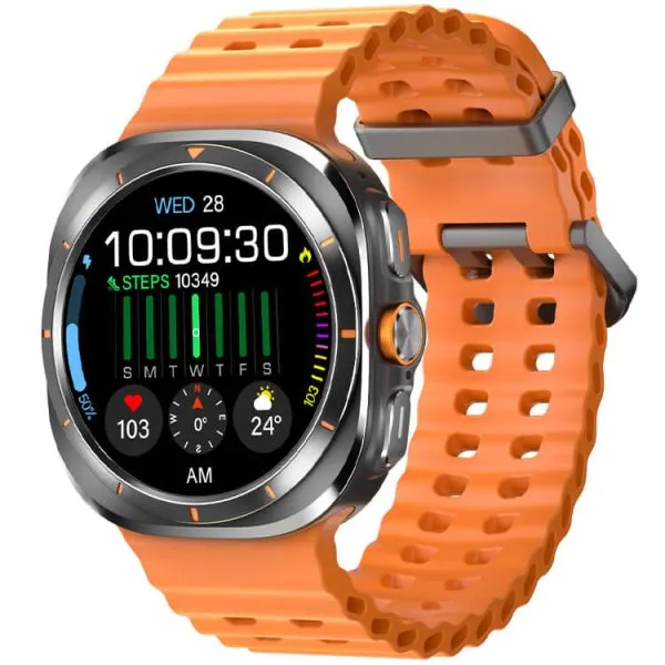 Tf7 Ultra Metal Body Smart Watch