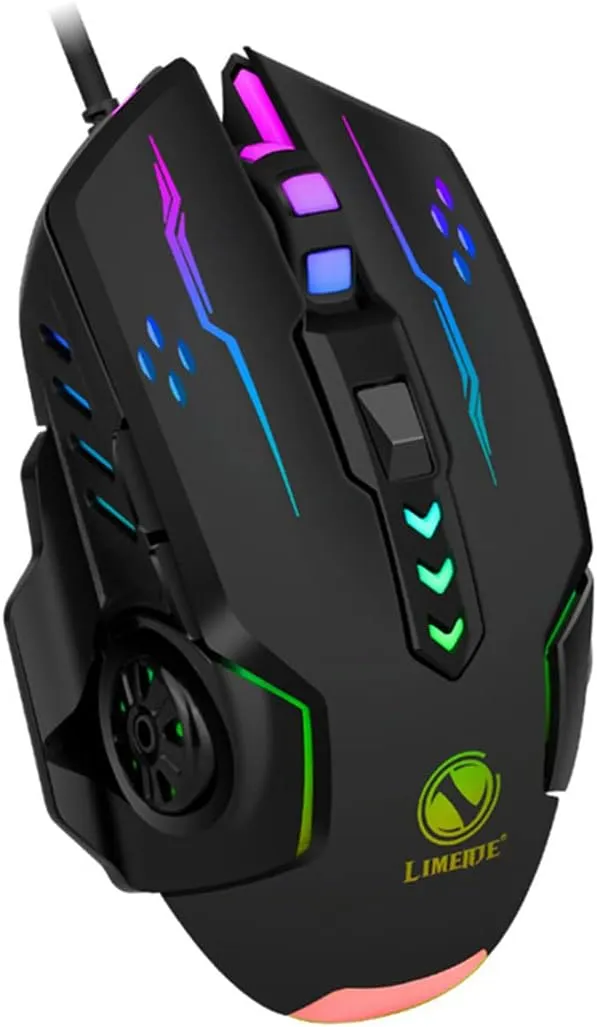 Gaming Glowing Mouse Backlit E-sports Colorful Led Light