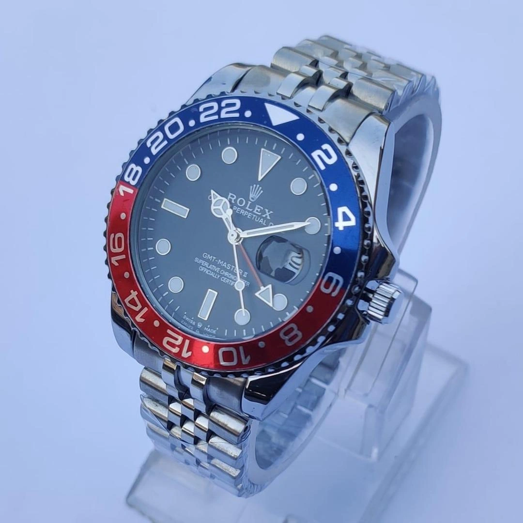 Rolex Submariner (blue and red)