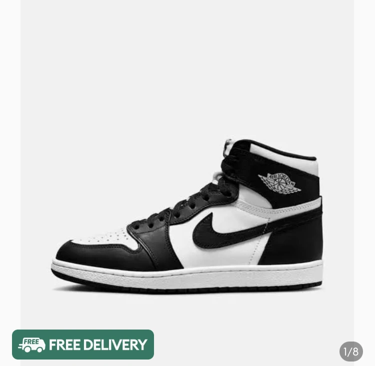 Jordan 1 Panda colour Orignal USA 8