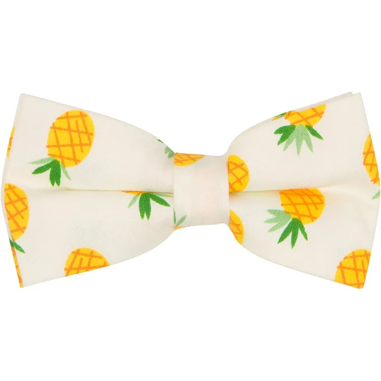 "Adorable Pineapple Dog Bow Ties – Fun & Stylish Pet Accesso