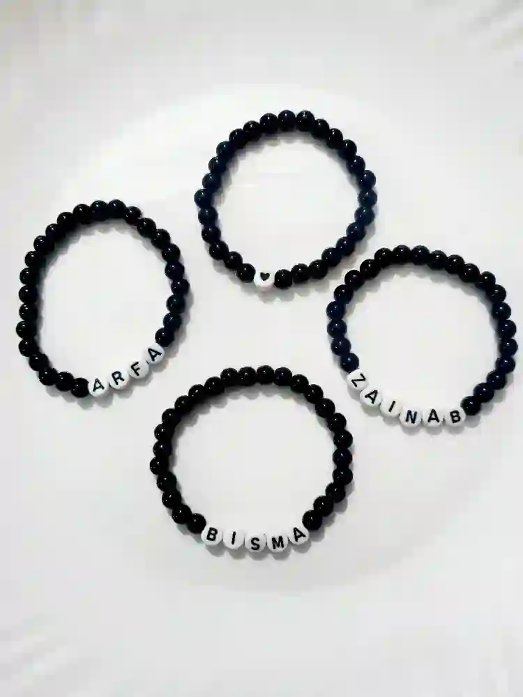 name bracelets beaded 
🎀🌸