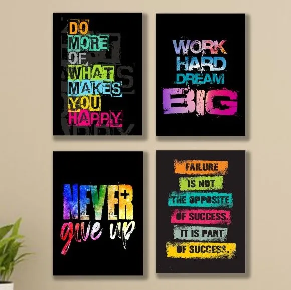 Motivational Sticky Canvas