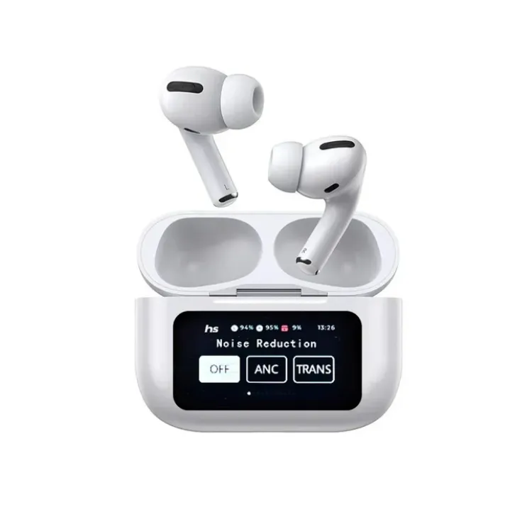 White A9 Pro ANC AirPods