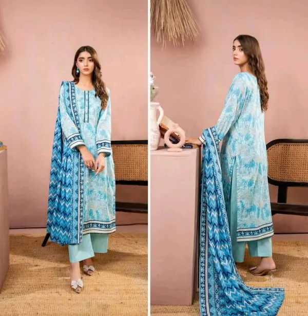 Summer lawn suit