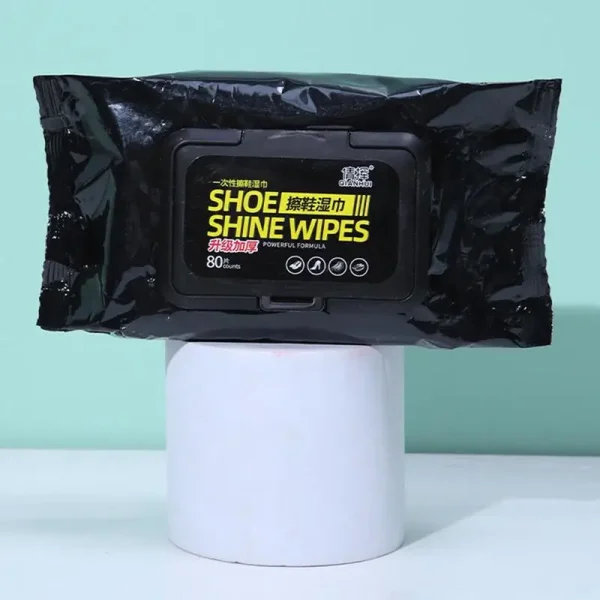 Disposable Shoe Cleaning Wipes | Quick Shine Clean Wet Wipes