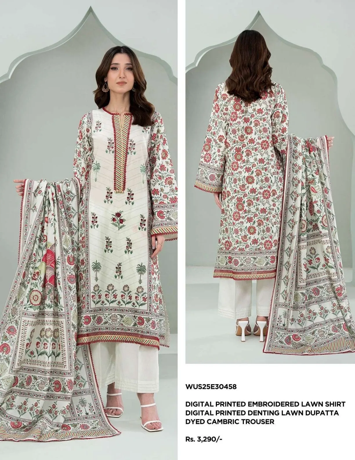 Lawn Three piece._._._._._._