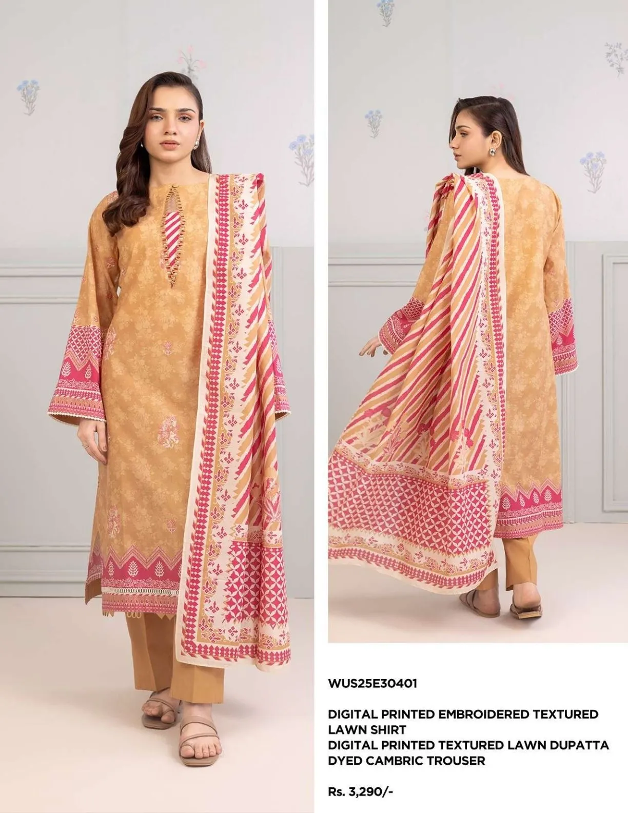 Lawn Three piece______.................................