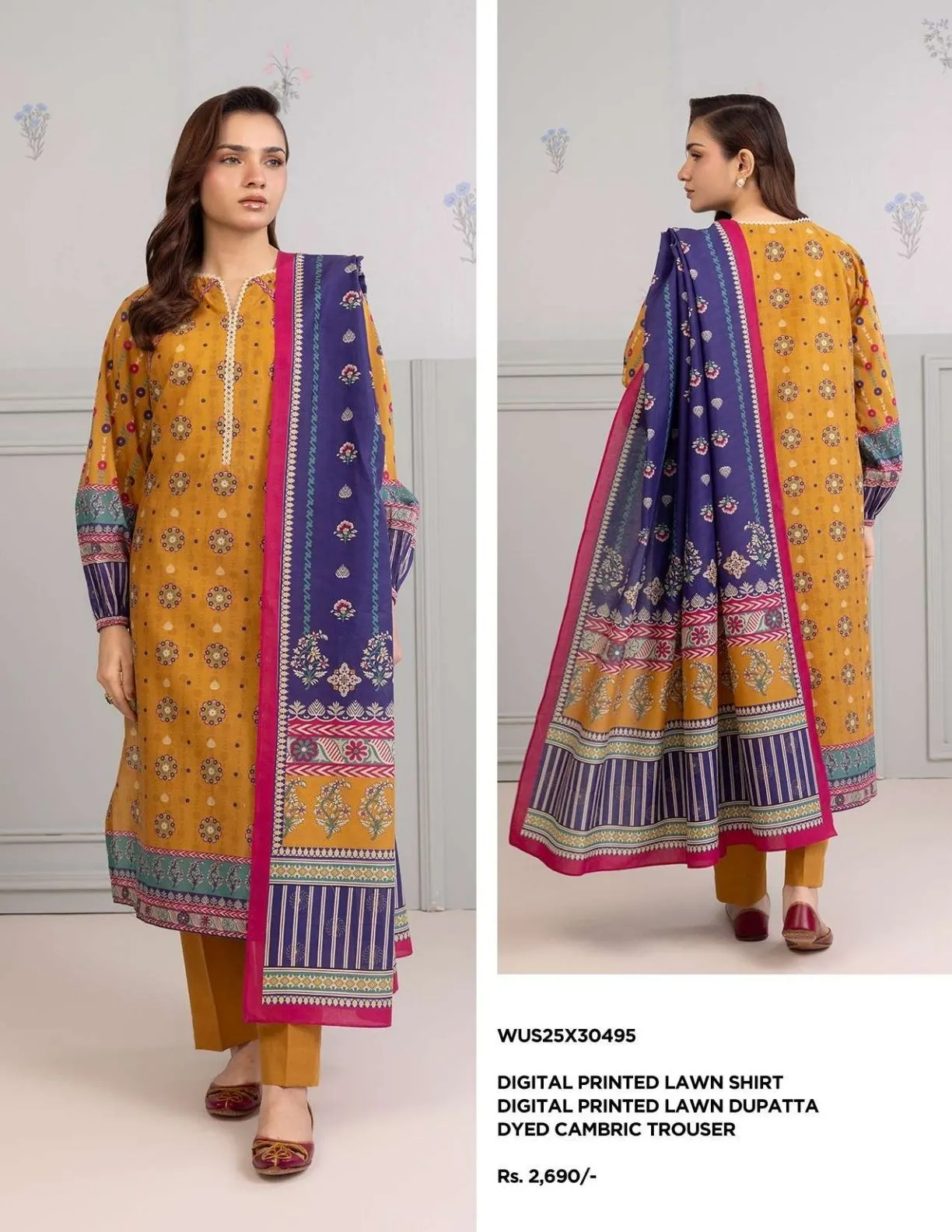 Lawn Three piece_____.._