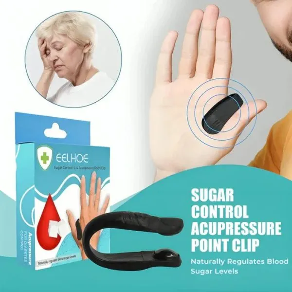 Sugar Control  Li4 Acupressure Point Clip