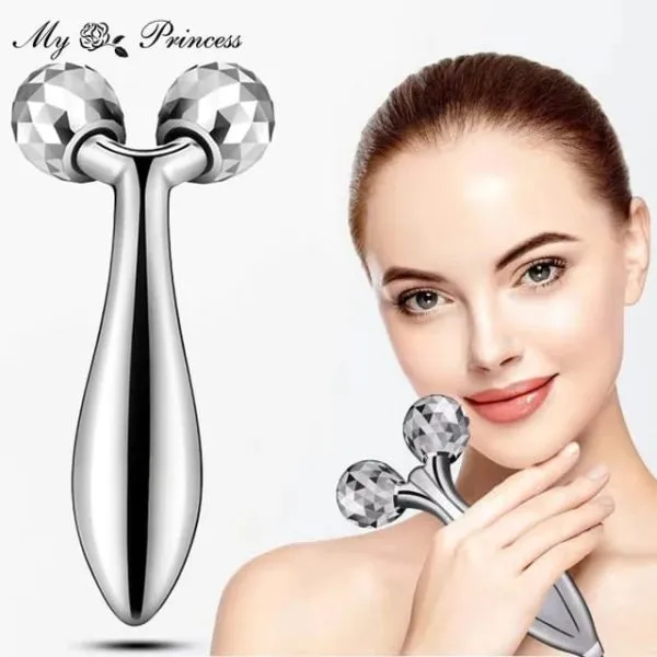 3d Face Messager Roller-360 Rotation Handheld