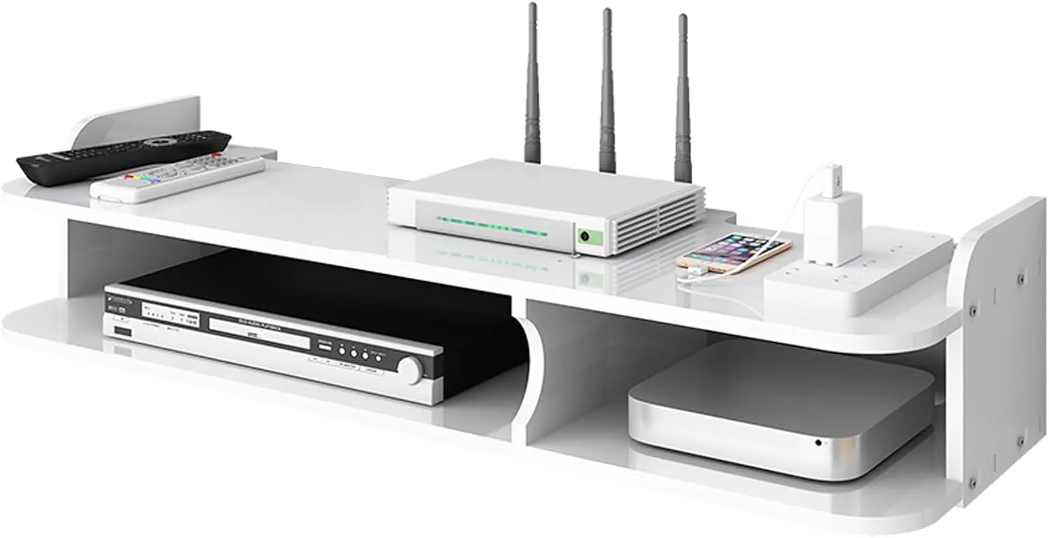 Floating Wall Shelf for WiFi Router