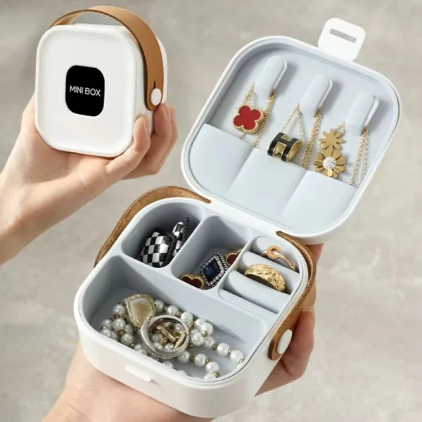 Jewelry Organizer Box | Portable Jewelry Storage Box