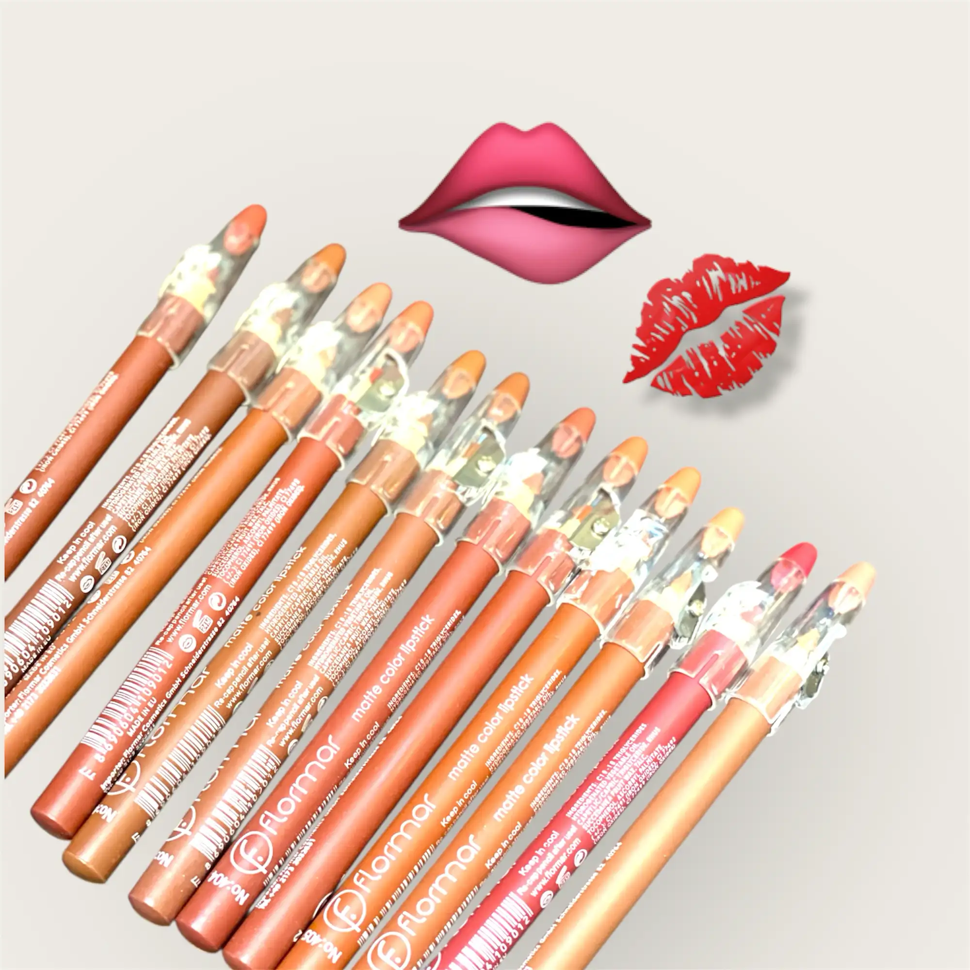 Flormar Matt & Creamy Lip Pencils 🫦