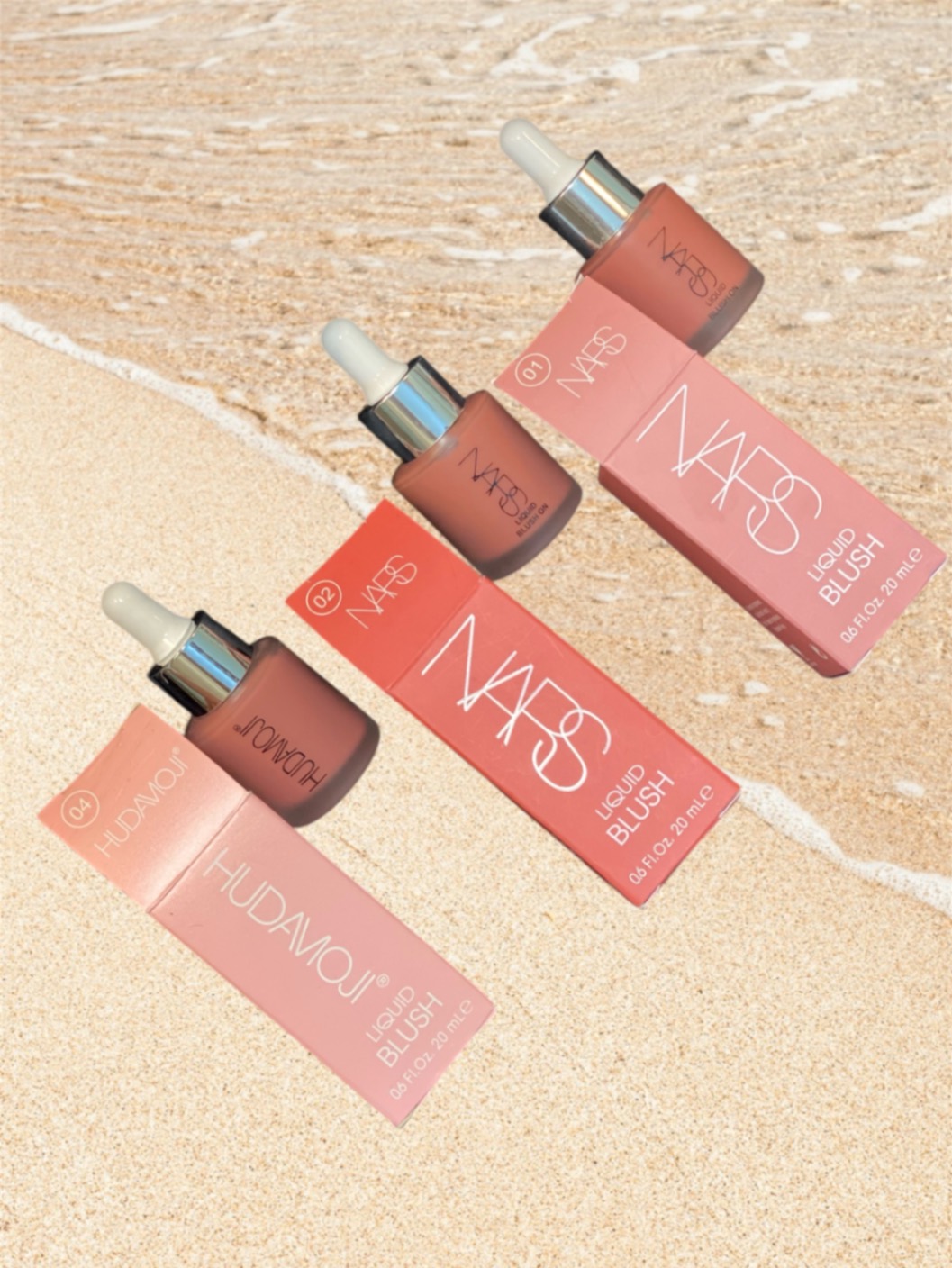 Huda Moji & Nars Liquid Blush