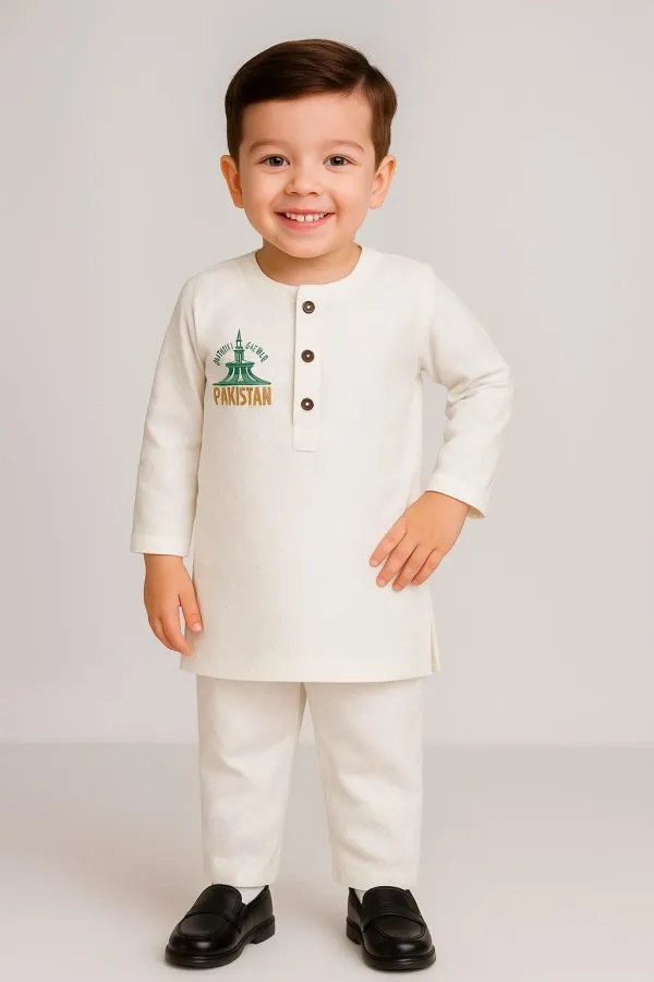 14 August Special Kids Suit – Soft Cotton Traditional Wear (