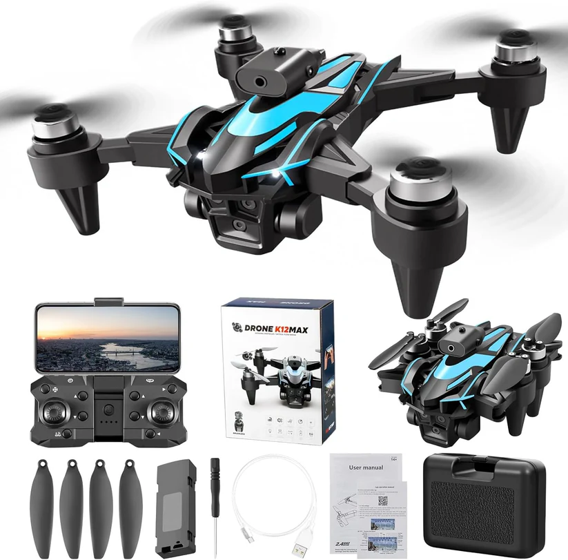 Brushless Motor Drones With 1080P Cameras Wind Resistance
