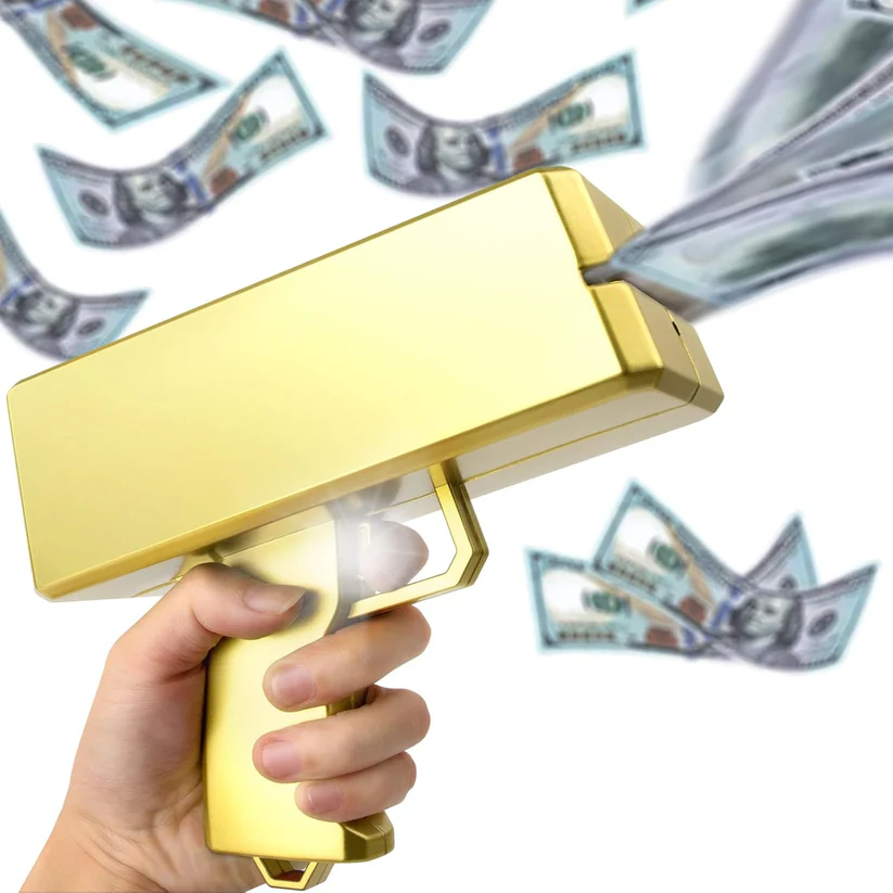 Gold Money Guns Shooter, Super Money Gun Make , Toy Gun
