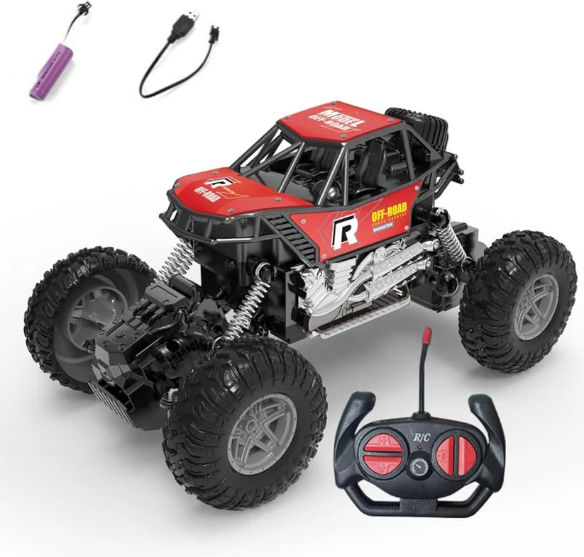 Car Toys Remote Control, Off-road Climbing Car High-speed Dr