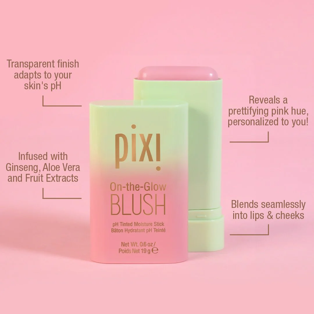 Pixi On-the-Glow Blush CheekTone Multi-Use pH Reactive Balm