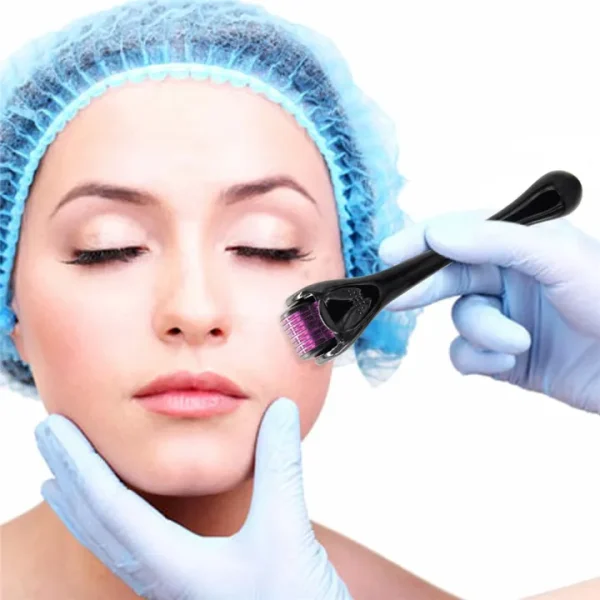 Derma Roller 0.5mm for Hair & Skin Therapy | 540 Titanium Mi