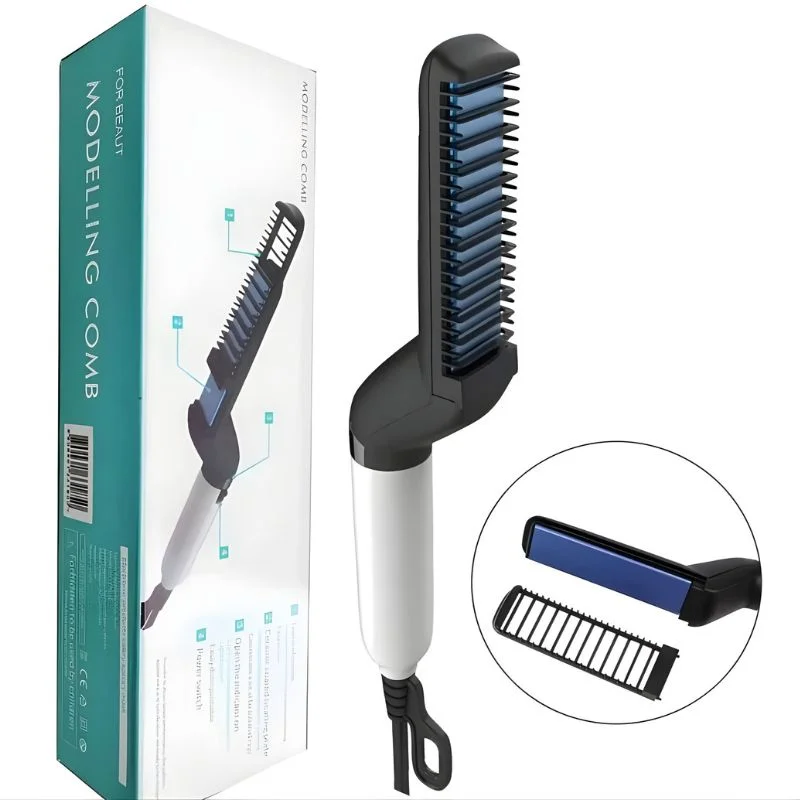 Hair & Beard Straightener Comb for Men | Multifunction Elect