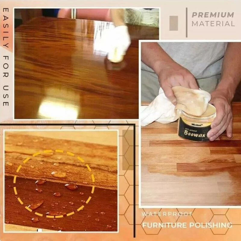 Wood Seasoning Beeswax Polish | Complete Furniture Care & Na