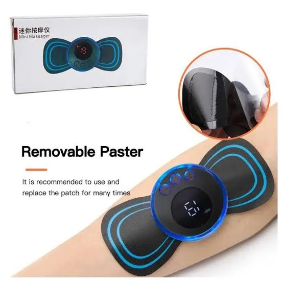 EMS Butterfly Portable Neck Massager | Mini Full-Body Muscle