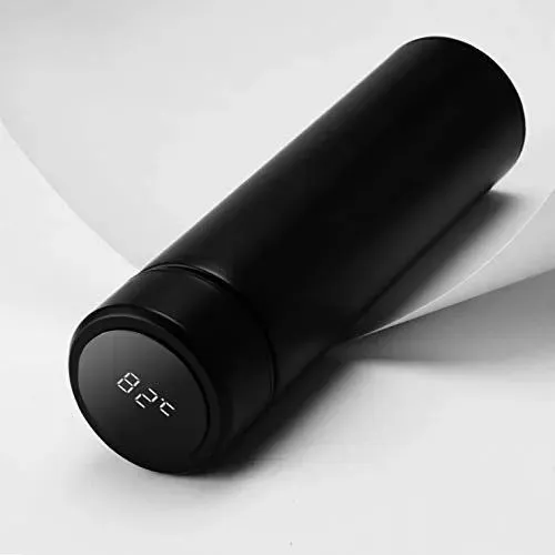 Temperature Display Thermos Water Bottle 500ML Stainless Ste
