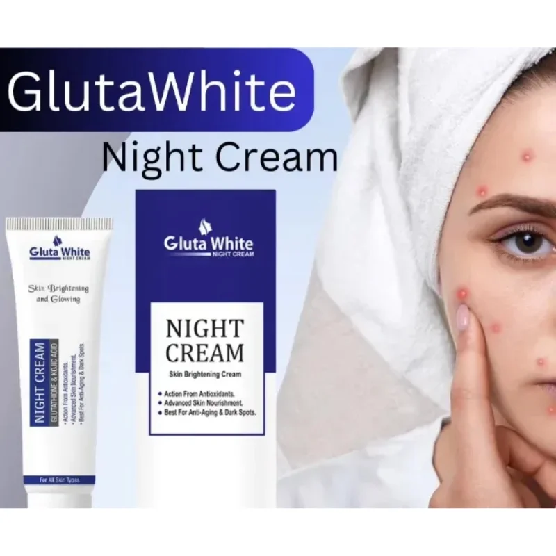 Gluta White Night Cream | Advanced Brightening & Anti-Aging
