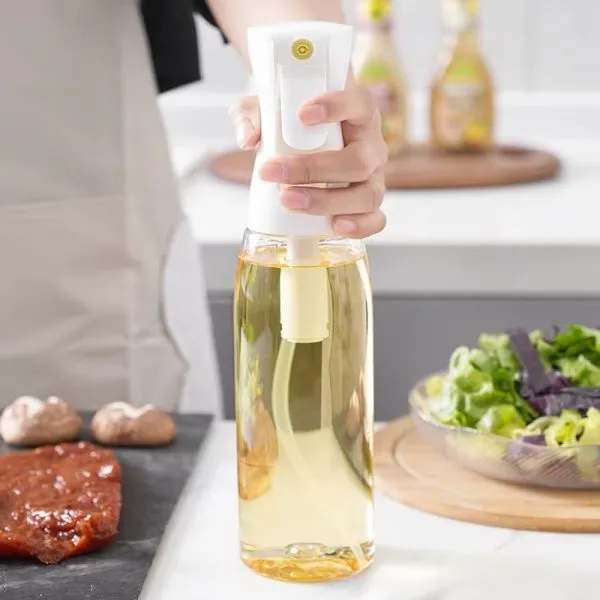 Plastic Glass Kitchen Cooking Spray Bottle | 200ML | BBQ Oli