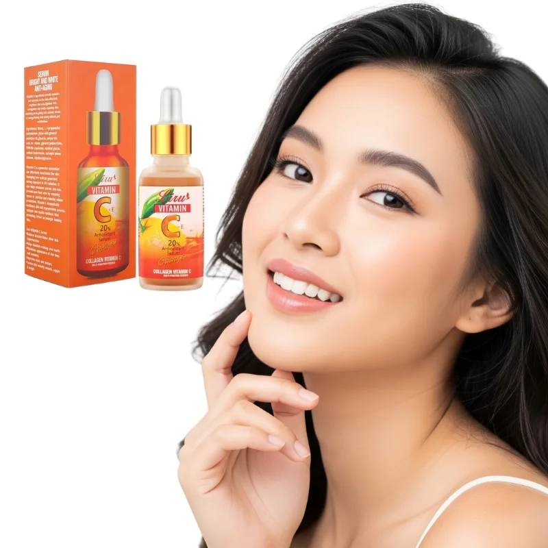 Liru Collagen Vitamin C Serum Orange 30ml Brightening Anti-A
