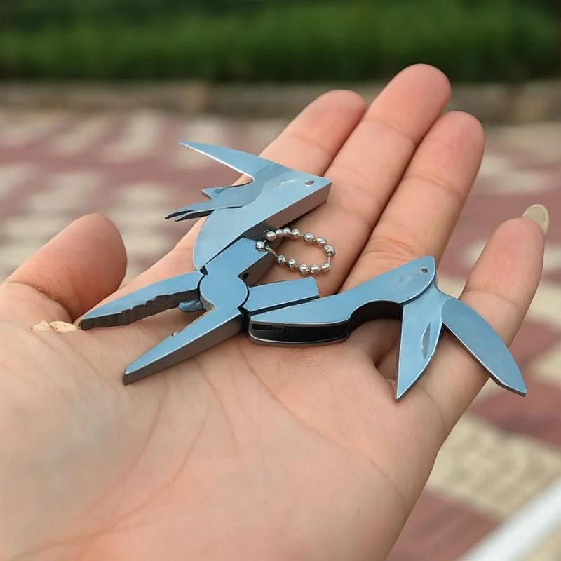 Stainless Steel Outdoor Portable Multitool Plier Knife | Min