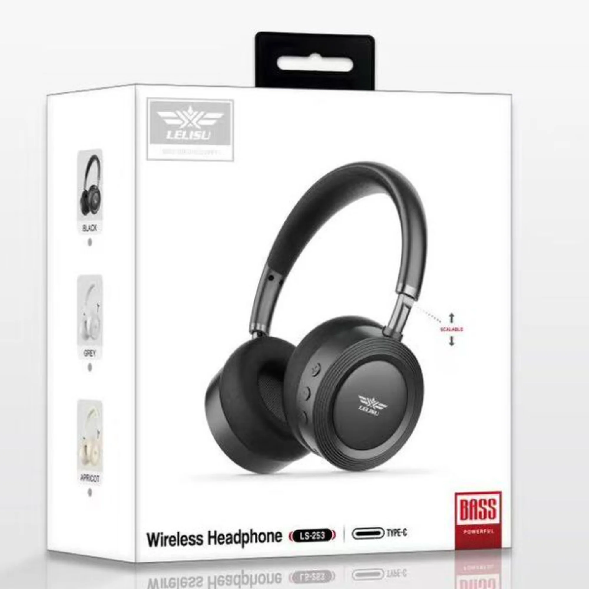 Lelisu LS-253 Wireless Headphones | Bluetooth Over-Ear Heads