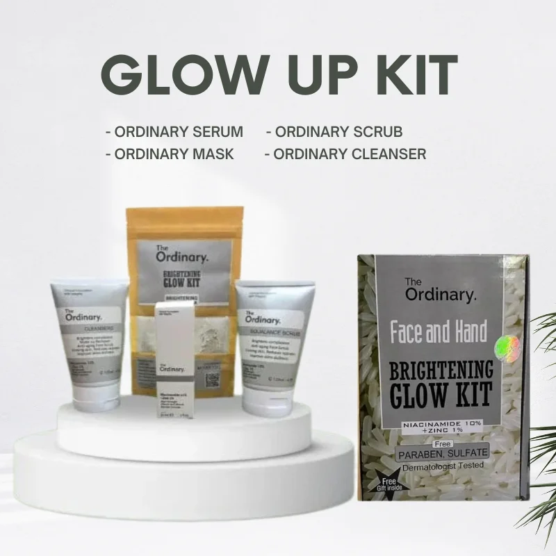 The Ordinary Face & Hand Brightening Glow Kit | Complete Whi