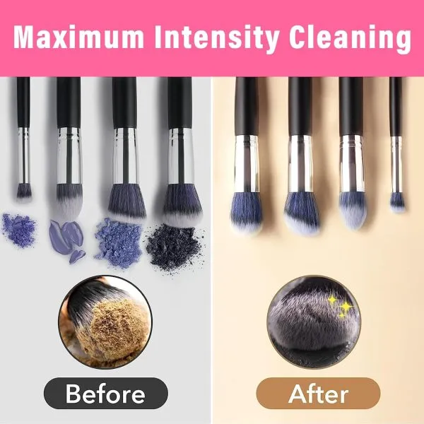 Electric Makeup Brush Cleaner Machine | Automatic USB Rechar