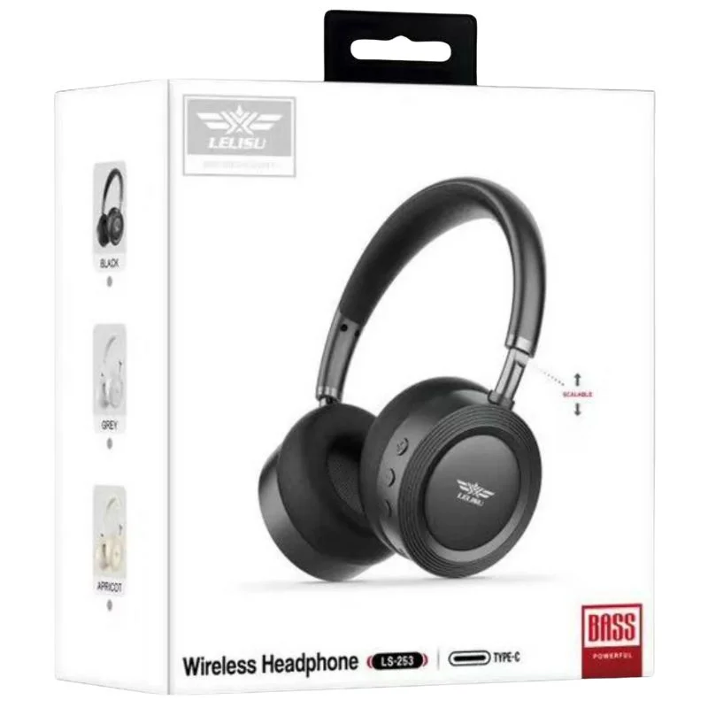 Lelisu LS-253 Wireless Headphones | Bluetooth Over-Ear Heads