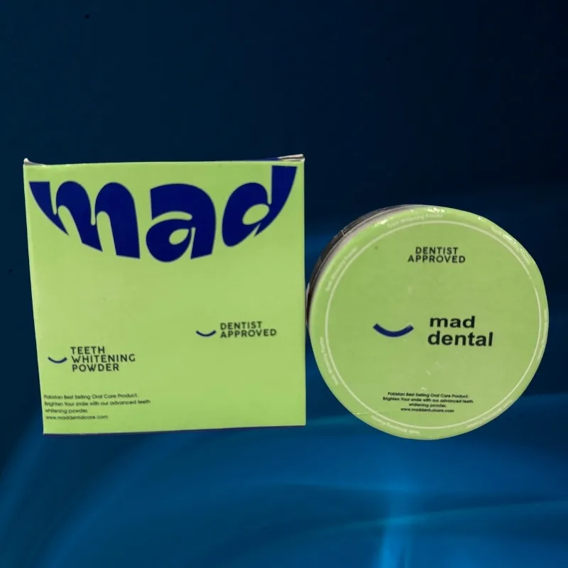 Mad Dental Care Teeth Whitening Powder | Dentist Approved En
