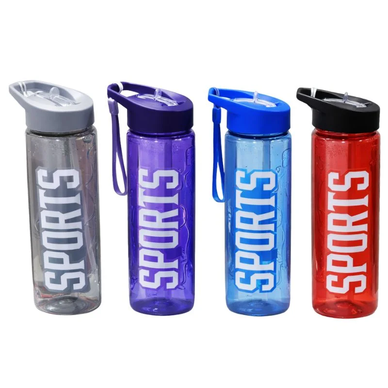 Pink Stylish Water Sport Bottle 1000ml with Straw | Leakproo