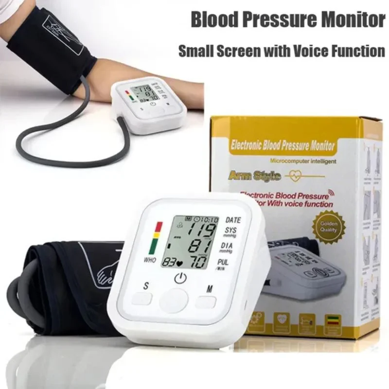 Digital Blood Pressure Monitor | Upper Arm Automatic BP Mach