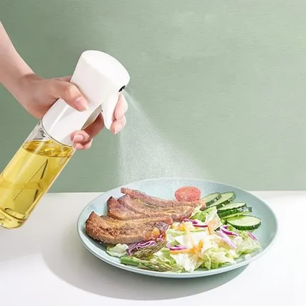 Plastic Glass Kitchen Cooking Spray Bottle | 200ML | BBQ Oli