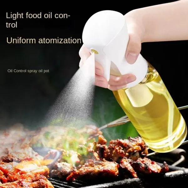 Plastic Glass Kitchen Cooking Spray Bottle | 200ML | BBQ Oli
