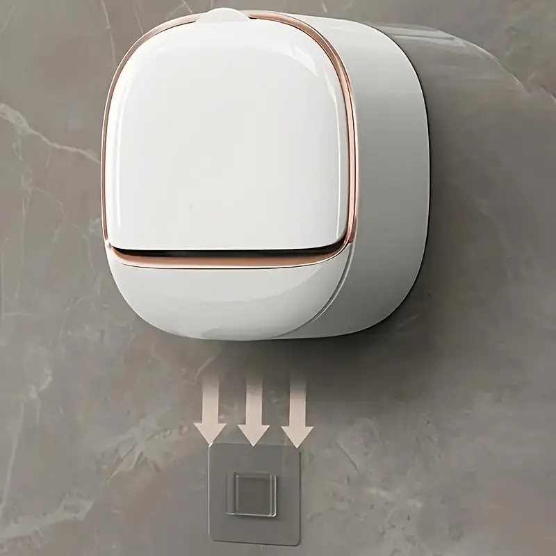 Milky White | Self-Adhesive Wall-Mounted Luxury Soap Holder
