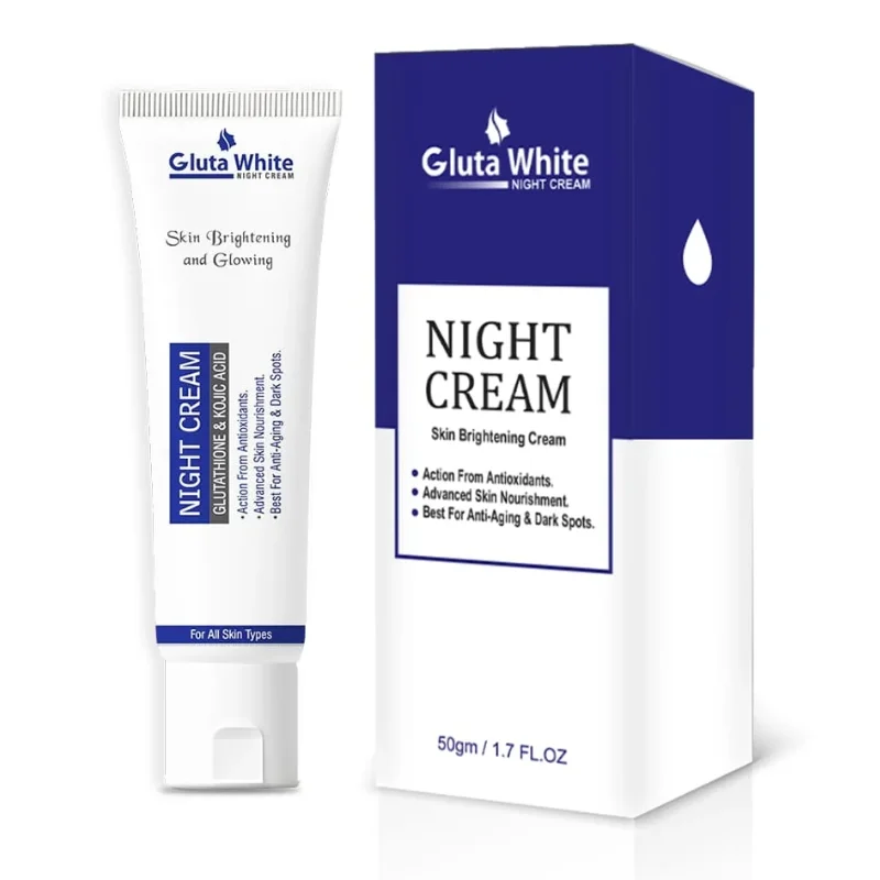 Gluta White Night Cream | Advanced Brightening & Anti-Aging
