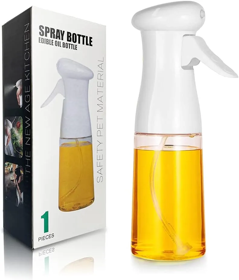 Plastic Glass Kitchen Cooking Spray Bottle | 200ML | BBQ Oli