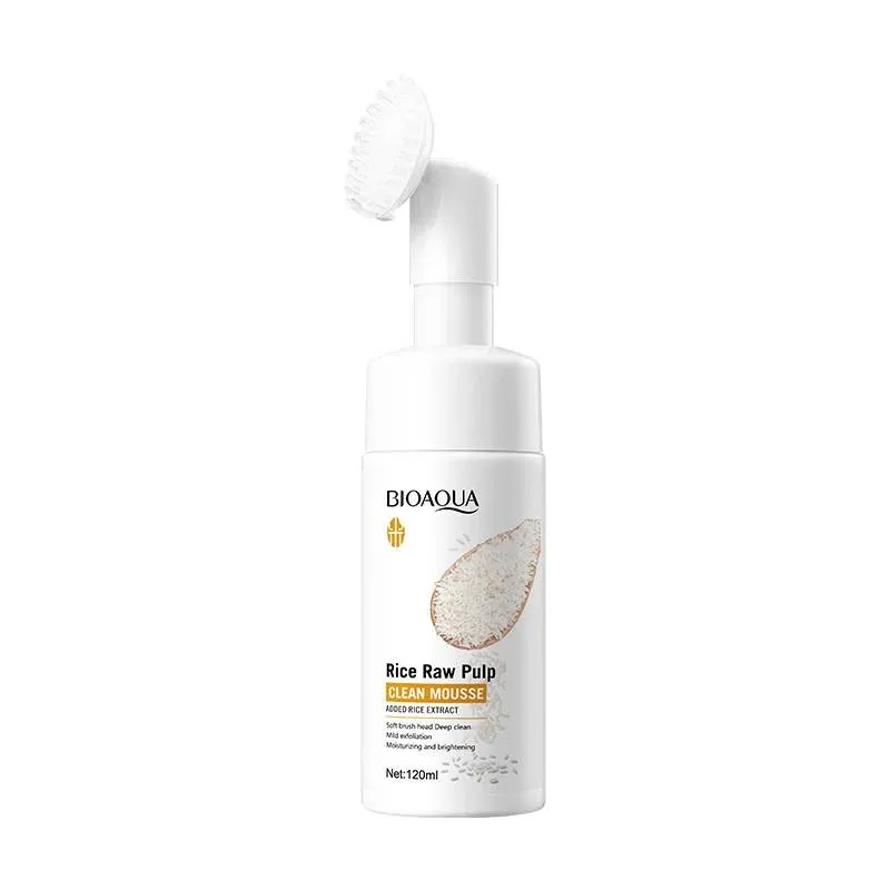 ChatGPT said: Bioaqua Rice Mousse Cleanser – 120ml